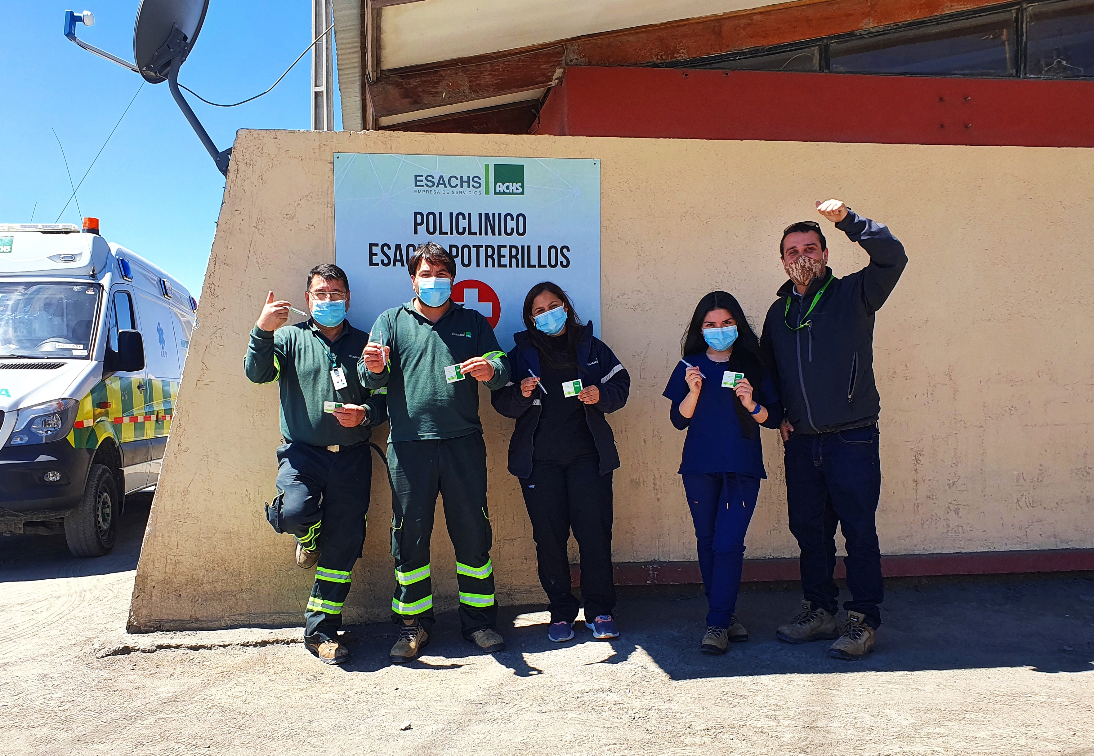 Región de Atacama: POLICLÍNICO CODELCO POTRERILLOS RECIBE RECONOCIMIENTO SELLO COVID–19